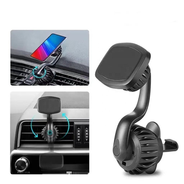 Universal Magnetic Car Air Vent & Dashboard Phone Holder for iPhone 13 Samsung Xiaomi Mobile Phones