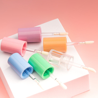 Mini flacons de 2 ml pour gloss à lèvres en gel, tubes de gel pour les lèvres, contenants de brillant à lèvres en PP pastel pour la ligne beauté estivale