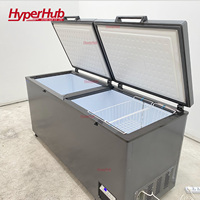 Congélateur coffre commercial grande capacité pour aliments surgelés 300L-1500L Réfrigérateur horizontal Chine