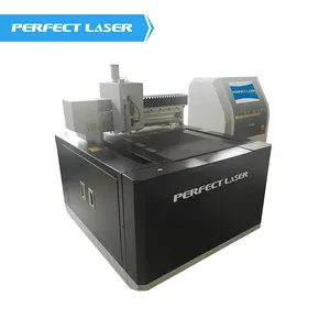 Mesin pemotong CNC botol otomatis kerajinan bulat perabot arsitektur Mini 550*500mm Laser sempurna