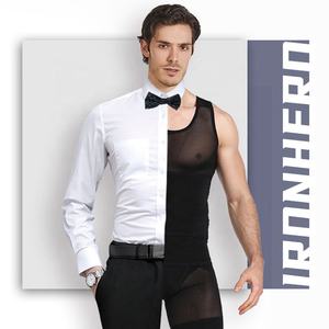 6009 cintura entrenador chaleco Tummy Tuck cinturón pérdida de peso corsé adelgazamiento camisetas sin mangas reductor de vientre estómago faja moldeadora de cuerpo <span class=keywords><strong>para</strong></span> <span class=keywords><strong>hombres</strong></span> - Product Image 5