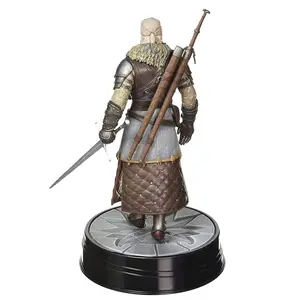 공장 제품 PVC 그림 모델 장난감 동상 영화 애니메이션 그림 장난감 NECA 헌터 컬러 박스 Rivia Witcher 광대의 Geralt