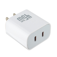 Nouveau avec boîte double C-port 45w Usb-c chargeur Pd de charge super rapide pour iPhone Android Mobile pour tablette et ordinateur portable