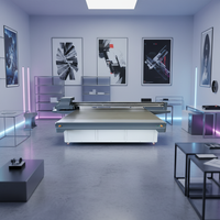 Printer Logam 3D Printer Format Besar UV Printer Multifungsi