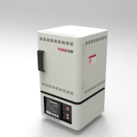 Four de fusion électrique YIRUI avec alarme de température pour protection de sécurité, four de laboratoire fiable pour la fusion du verre et les tests de pierres, 1200 MF-2.5-10L