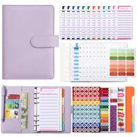 Retro Notebook Lose blatt Sechs Loch einfarbig Lose blatt Magnets chnalle Notizblock Tagebuch Plan Konferenz buch Etikett Aufkleber