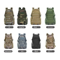 Nouveau sac à dos tactique Camouflage extérieur Oxford fermeture éclair sport alpinisme sac à la mode essentiel pour l'extérieur