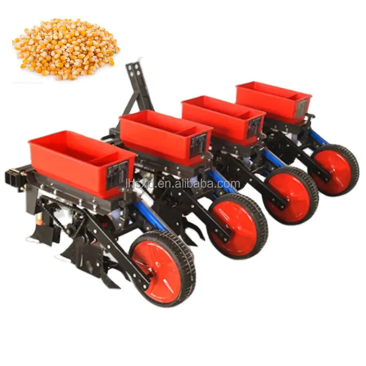 Corn Seeder Three point hanging 2 3 4 row corn planter/corn precision planter matched with four-wheel tractor