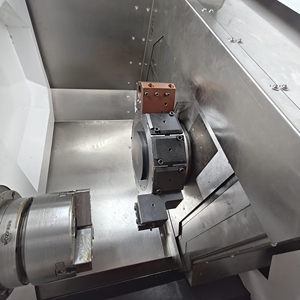 Độ chính xác cao HS52-CY hoàn toàn tự động ngang <span class=keywords><strong>CNC</strong></span> <span class=keywords><strong>Lathe</strong></span> phay má<span class=keywords><strong>y</strong></span> kim loại hợp kim nghiêng giường <span class=keywords><strong>CNC</strong></span> <span class=keywords><strong>Lathe</strong></span> <span class=keywords><strong>y</strong></span>-trục - Product Image 1