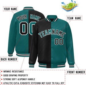 แจ็คเก็ต MA1น้ำหนักเบาออกแบบได้ตามต้องการสำหรับผู้ชายเครื่องแบบเบสบอลทีมตัวแทนยืนปักลายเครื่องบินทิ้งระเบิดมีตัวอักษรฤดูใบไม้ผลิฤดูหนาว - Product Image 2