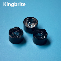 Objectif de caméra de sécurité CCTV 20 mm IR LED TIR à lentille plano-convexe, angle étroit de 15 degrés, PMMA IP68