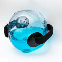 Ballon d'eau gonflable transparent en PVC pour entraînement de fitness et musculation aquatique