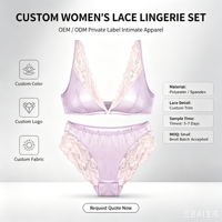Culottes en maille respirante transparente grande taille pour femmes, strings en dentelle brodée de fleurs, lingerie personnalisée