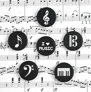 Music teaching AIDS Treble keyboard sixteen points blackboard whiteboard notes refrigerator magnet