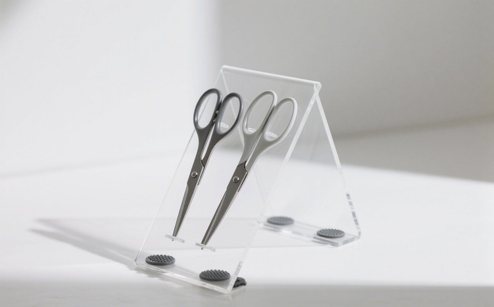 Apache Acrylic Scissors Counter Display Stand for Supermarket Shelves for Barbershop Rack for Scissor Retail — view 5