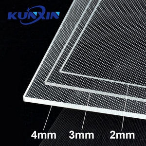 2mm 3mm 4mm lgp tấm Ánh Sáng hướng dẫn Bảng điều khiển kunxin quang <span class=keywords><strong>PMMA</strong></span> hình dạng tùy chỉnh rải rác Bảng điều khiển Acrylic - Product Image 2