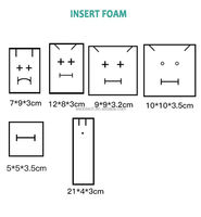 Boîtes cadeaux en papier kraft rigides avec couvercle et base gaufrés, emballage de haute qualité, vente en gros