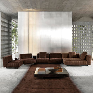 Chinese Luxury Genuine Leather Reclining Upholstered Sectional L-Shape <b>Sofa</b> Set 3-6 Seater Modern Design <b>for</b> Living Room Mall - Product Image 2