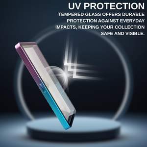 Étui magnétique pour carte graduée colorée personnalisée, protection UV, fermeture magnétique puissante pour plaque - Product Image 5