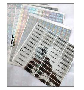 Etiquetas Adhesivas de Papel de Aluminio Holográfico de Lujo a Precio Razonable, Impresas Personalizadas en Color Plateado para Empaquetado de Marca - Product Image 1