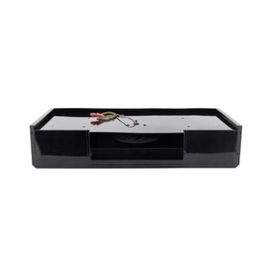 Hotte de cuisinière noire 22 "avec façade en acier inoxydable 12V RV - Product Image 6