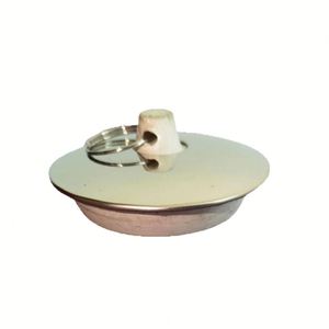 Multi-spec Rubber Water Stopper Solid & Hollow Base <b>Sink</b> Bathtub Mop Pool Drain <b>Plug</b> Cover Optional Chain - Product Image 1