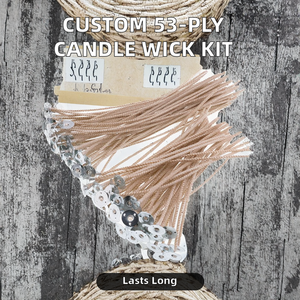 Stoppino in Cotone per Candele Personalizzabile, Senza Fumo, Ecologico, in Cera di Soia e Paraffina, Fornitura Diretta dalla Fabbrica per la Creazione di Candele Fai-da-te - Product Image 2