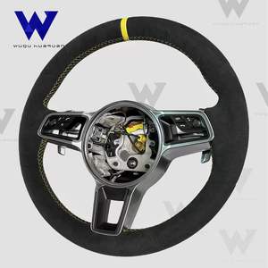 Adatto per Porsche volante in pelle scamosciata di alta qualità Cayenne Macan Cayman Boxster <span class=keywords><strong>Taycan</strong></span> 918 911 981 718 958 - Product Image 3