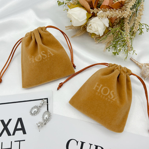 Takı hediyeler için yüksek kaliteli kadife pamuklu çantalar üreticisi kadife takı çantası - Product Image 5