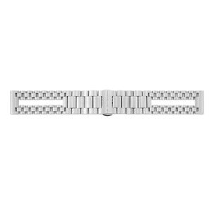 26mm Luxury Stainless Steel Watch <b>Strap</b> with Butterfly Clasp Breathable Band 18cm Length - Product Image 1