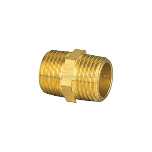 Phổ <span class=keywords><strong>Brass</strong></span> nam Threaded khớp nối nam Adapter cho hệ thống ống nước - Product Image 2