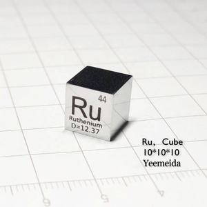 Cube en métal ruthénium 10mm Ru Cube pour <span class=keywords><strong>Element</strong></span> Collection - Product Image 2