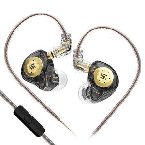 Auriculares con cable <span class=keywords><strong>KZ</strong></span> EDX PRO, controlador dinámico de 16 mm, bajos de alta fidelidad, monitor intrauditivo, cable desmontable, auriculares para juegos de 3,5 mm con micrófono - Product Image 2