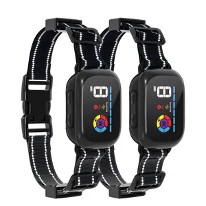 IP67 Waterproof Bark Collar Smart No Bark Collars Rechargeable Anti Barking Collar With 5 Adjustable Sensitivity
