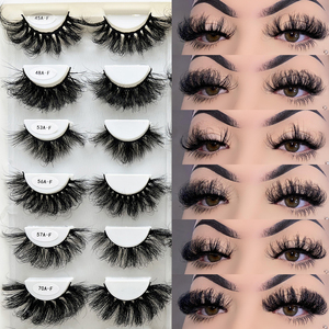 Lông Mi Giả Lông Mi Giả Lông Chồn 3d 25 Mm Lông Mi Giả Lông Chồn Mềm Mại Nhãn Hiệu Riêng Bán Sỉ - Product Image 5