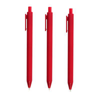 Bolígrafos retráctiles de color sólido simple para oficina, firma, contabilidad, escritura suave, suministros de papelería diarios