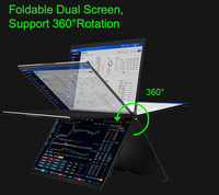 Monitor Portátil Eimio Hot de 15.6 Pulgadas, 60Hz, IPS, Pantalla Ancha 1080p, Doble Pantalla Táctil, con Interfaz Tipo-C, Extensor de Monitor para Laptop, OEM