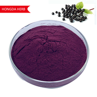 Leveren Natuurlijk Black Vlierbessfruit Extract Anthocyanidines 10% 25% Vlierbessenextract