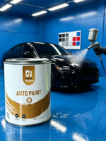 Peinture automobile laquée acrylique, peinture métallisée, résistance aux UV et aux rayures et à l'usure pour la peinture de rénovation automobile