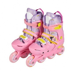 <span class=keywords><strong>Pattini</strong></span> Multifunzione 3 in 1: <span class=keywords><strong>Pattini</strong></span> a Rotelle, <span class=keywords><strong>Pattini</strong></span> da Ghiaccio, <span class=keywords><strong>Pattini</strong></span> in <span class=keywords><strong>Linea</strong></span> - Stivali Rosa, Giallo, Rosso, Blu con Telaio in Materiale PRS - Product Image 2