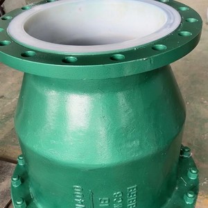 Válvula de Retención Revestida de PTFE Yihong, Tipo Bola H44, Resistente a Ácidos y Álcalis, Válvula Química para Medios Corrosivos - Product Image 1