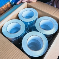 Ruban adhésif personnalisé imperméable de haute qualité pour conduits d'air de ventilation, très résistant, auto-adhésif, pour usage domestique