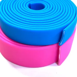 Durable plastic pvc strap waterpoof tpu pvc coated nylon webbing for dog collar