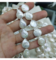 Perles de culture d'eau douce naturelles baroques, bouton brillant avec queue, perles lâches pour accessoires de bijoux DIY, les plus vendues