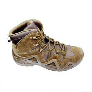 SFB0701  Bottes de randonnée en cuir imperméables unisexes, robustes, antidérapantes, légères, respirantes, pour la randonnée en montagne, le camping - Product Image 5
