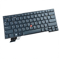 Clavier d'origine Lenovo ThinkPad P16 Gen1/2 Workstation, russe RUS, cyrillique, rétroéclairé, Trackpoint FRU PK131VP2B06
