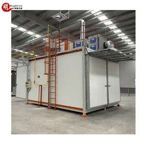 2023 New Design Stainless Steel Electric Heating Powder Coating Curing Oven with Tunnel