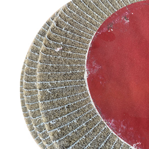 <span class=keywords><strong>Nuevo</strong></span> Producto: Disco Abrasivo de Láminas de Fibra de Nylon Marca Bojin, Redondo, 10mm de Grosor, Dureza Media, para Pulido y Desbaste - Product Image 2
