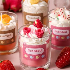Candela Profumata Artigianale in Cera <span class=keywords><strong>di</strong></span> Soia a Forma <span class=keywords><strong>di</strong></span> Macaron, Decorazione per la <span class=keywords><strong>Casa</strong></span>, Regalo per Matrimoni, Capodanno e Festività - Product Image 4
