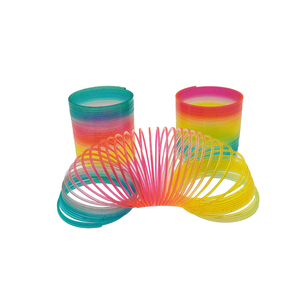 Jouets pour enfants, grand cercle arc-en-ciel coloré, ressort magique, cercle arc-en-ciel, jouets amusants - Product Image 6